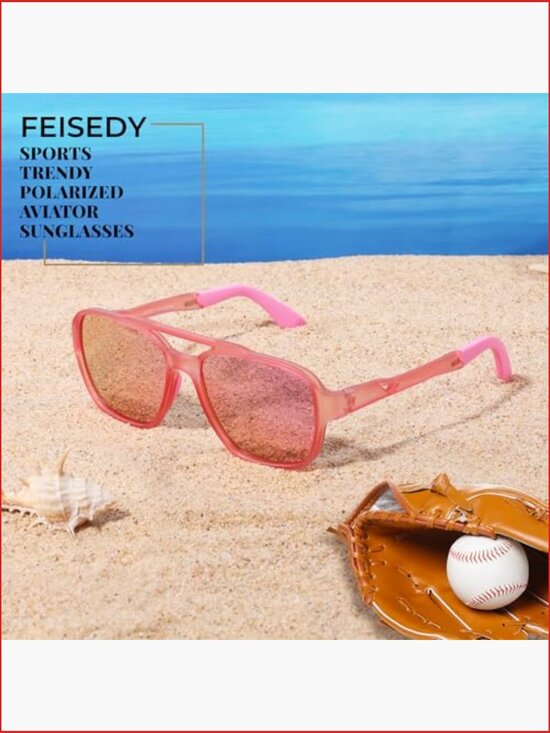 Polarized Aviator Sunglasses TR-90 Frame TAC Lens UV400